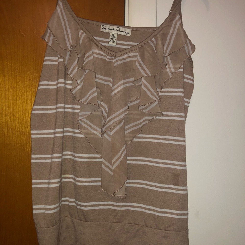 Ruffle cami